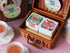 Twin Petite: Pistachio Kuih Kapit + Tea - Rose Dian Hong