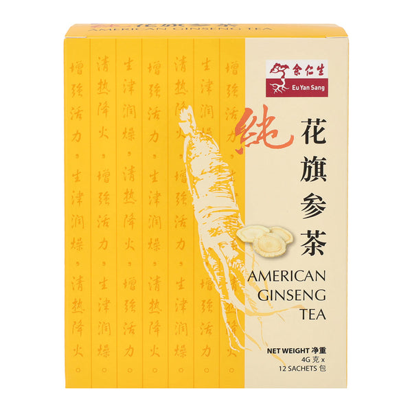 Eu Yan Sang American Ginseng Tea (Pure) 12s 纯花旗参茶 12s