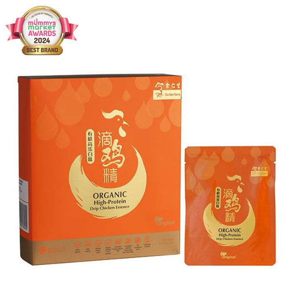Eu Yan Sang Organic High Protein Drip Chicken Essence 6'S 有机高蛋白肽滴鸡精 六包装