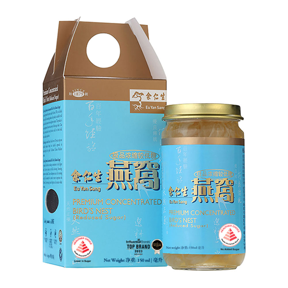 Eu Yan Sang Premium Concentrated Bird's Nest (Reduced Sugar) 极品浓缩较低糖燕窝 150g