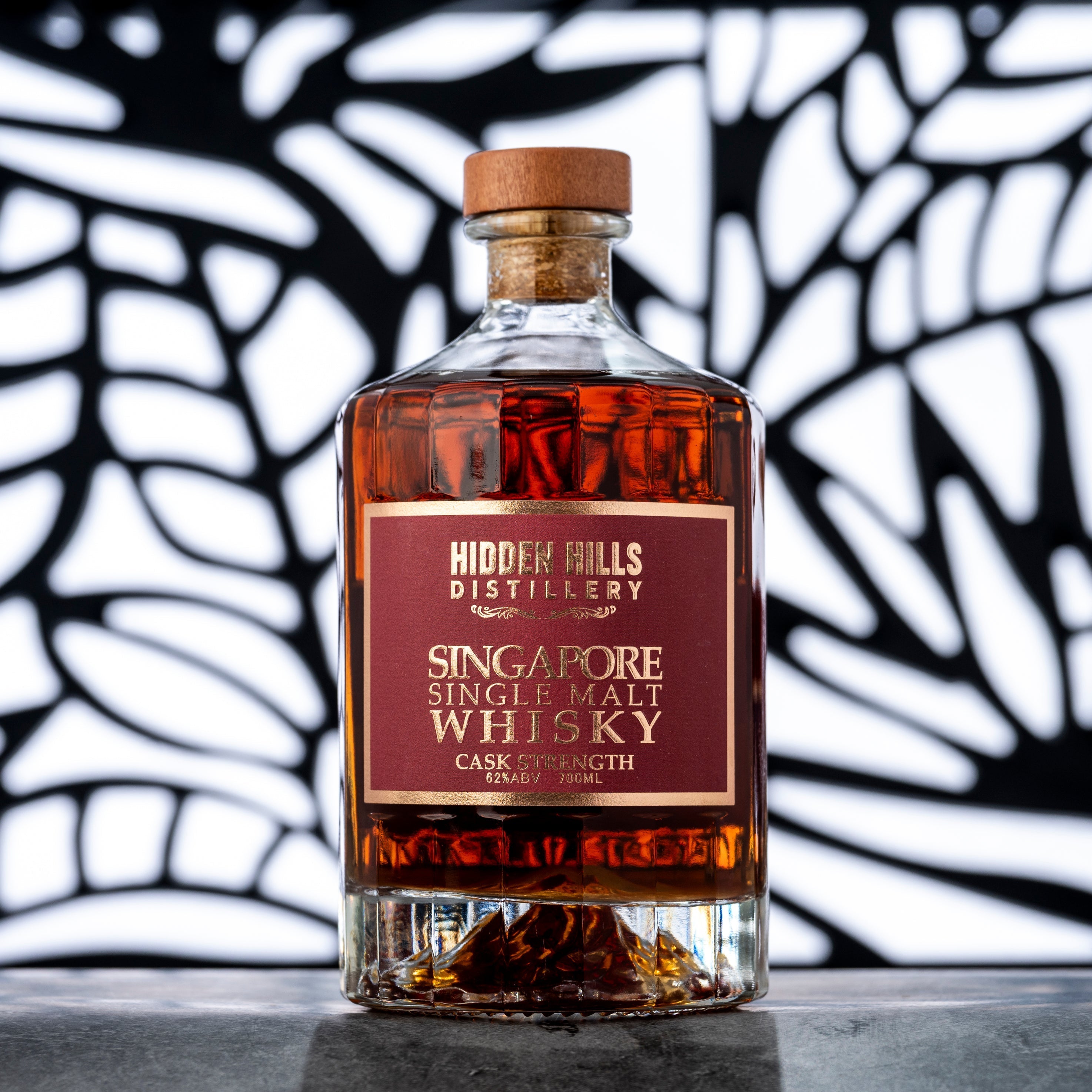 Hidden Hills Single Malt whisky 62% ABV, PX sherry cask- Cask strength x 700ml