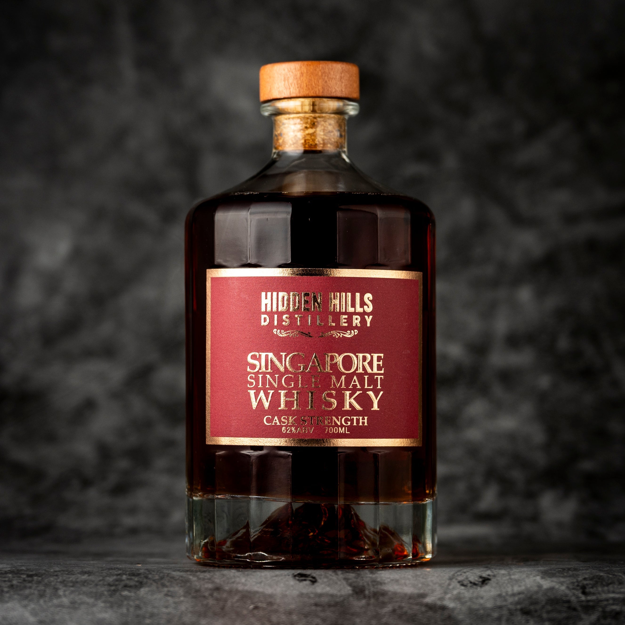 Hidden Hills Single Malt whisky 62% ABV, PX sherry cask- Cask strength x 700ml