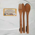 Bamboo cutlery set