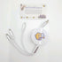 Retractable 100W 3 in 1 USB charge cable