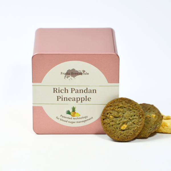 Rich Pandan Pineapple Cookies
