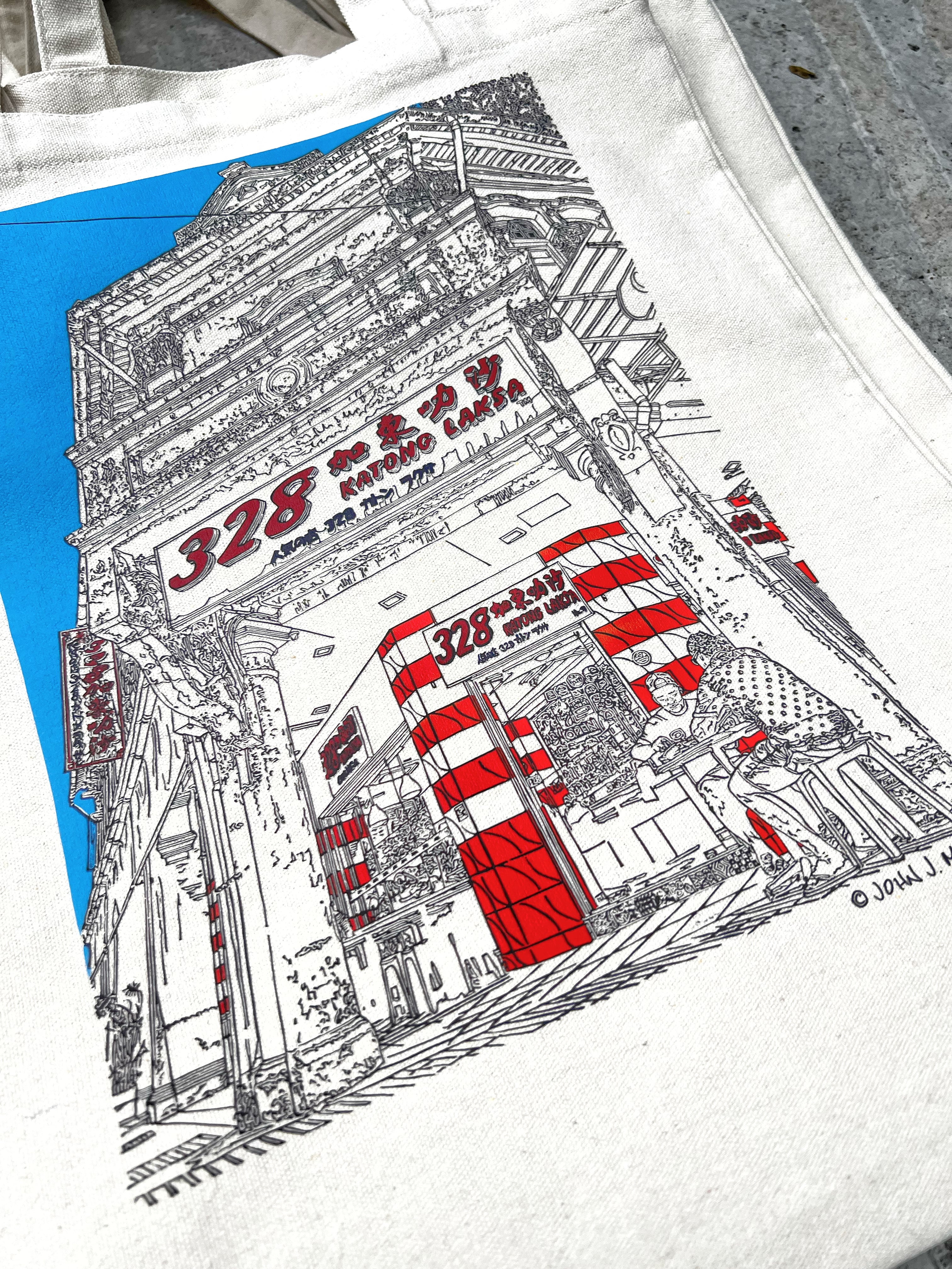 328 Katong Laksa tote bag
