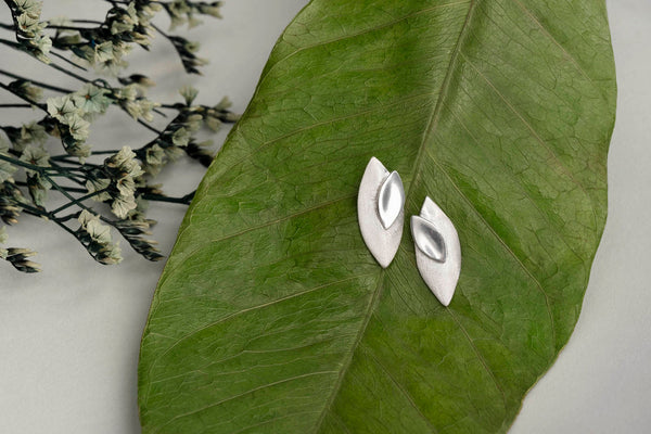 Echoes of Silver Earrings