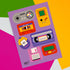 Back to 90s 🖼️ Reusable Fabric Decal