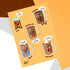 Kopitiam Drinks 🖼️ Reusable Fabric Decal