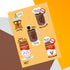 Kopitiam Drinks 🖼️ Reusable Fabric Decal