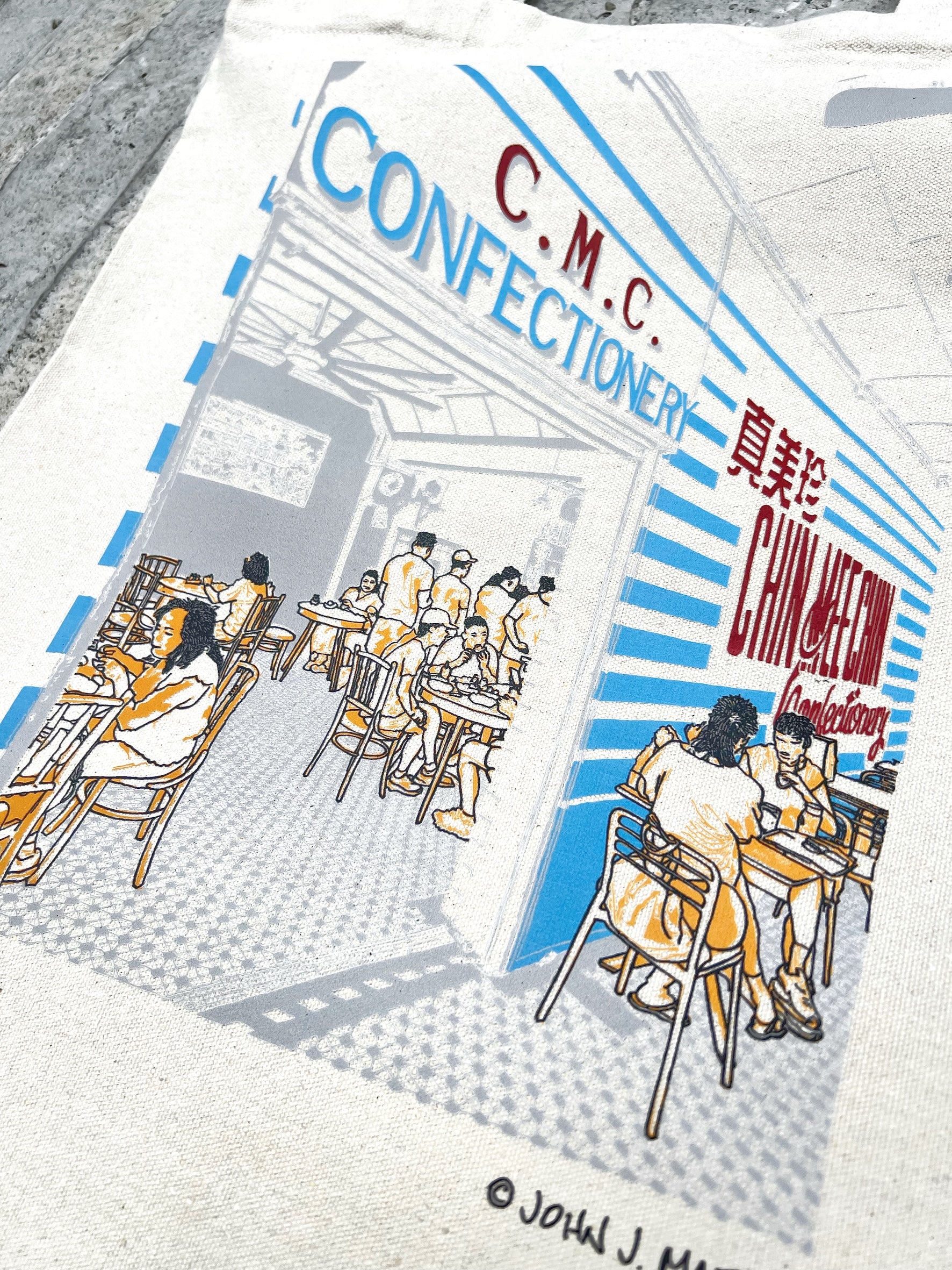 Chin Mee Chin tote bag