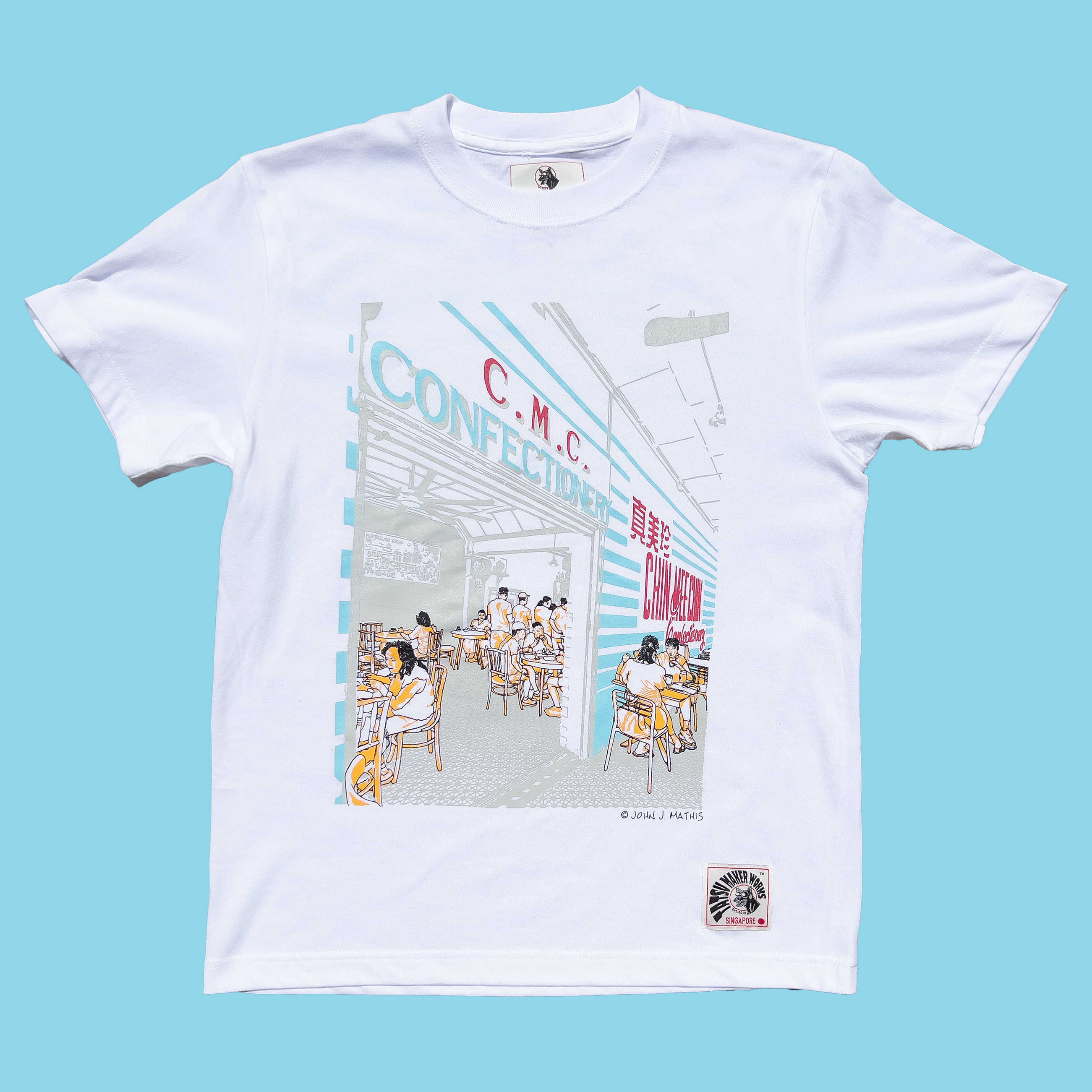 Chin Mee Chin (white) t-shirt