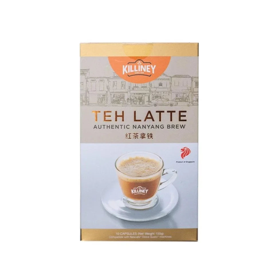 Killiney Teh Latte (Tea Capsules Compatible with Nescafe® Dolce Gusto® Machines)