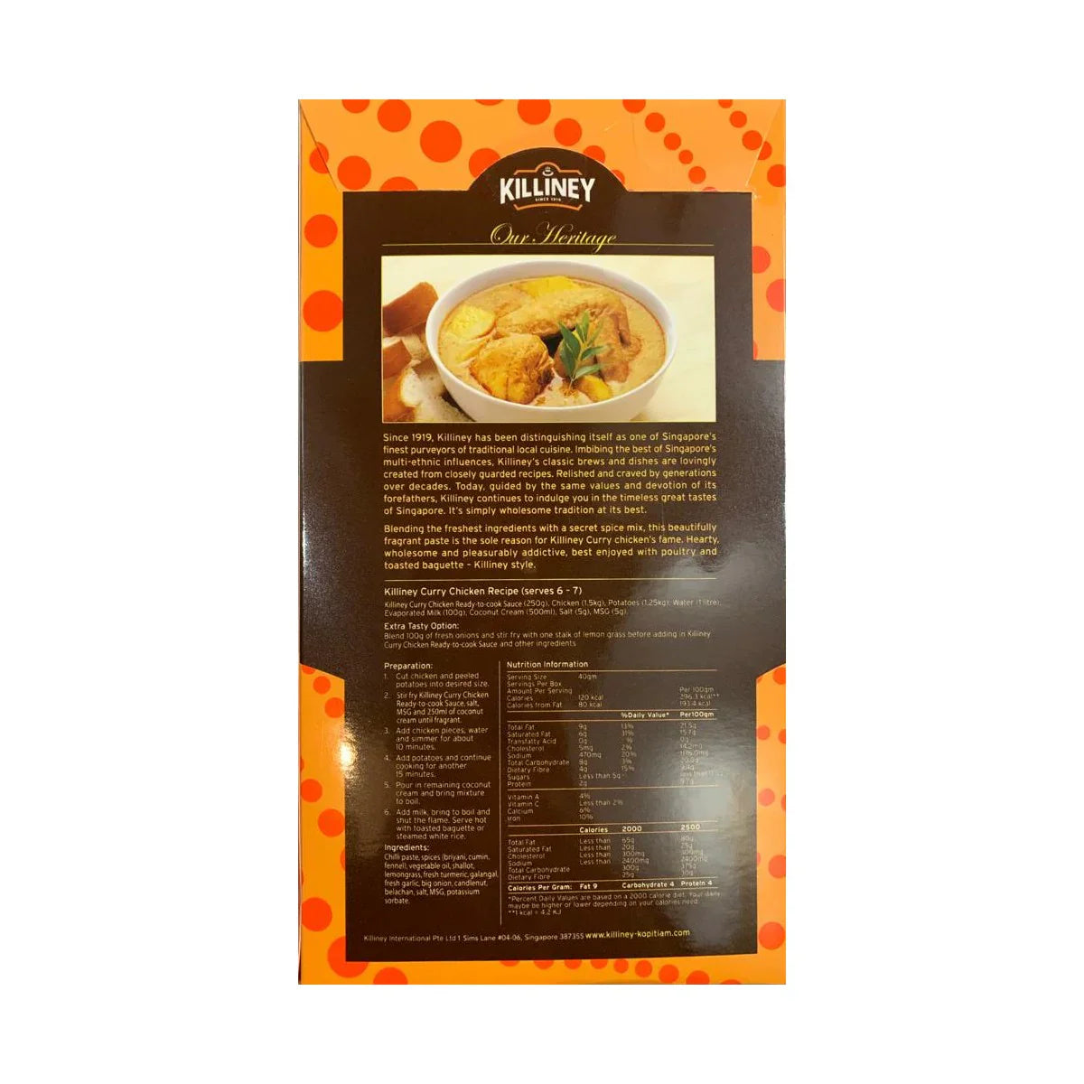 Killiney Curry Paste