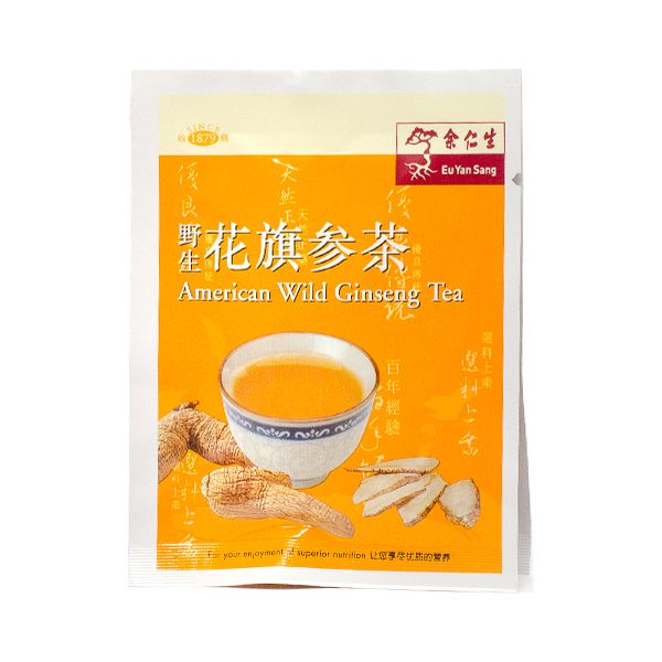 Eu Yan Sang American Wild Ginseng Tea 24'S 野生花旗参茶二十四入装