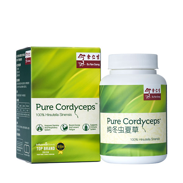 Eu Yan Sang Pure Cordyceps (30 capsules) x500mg 纯冬虫夏草 (30 胶囊) (有效日期: 2026年1月)