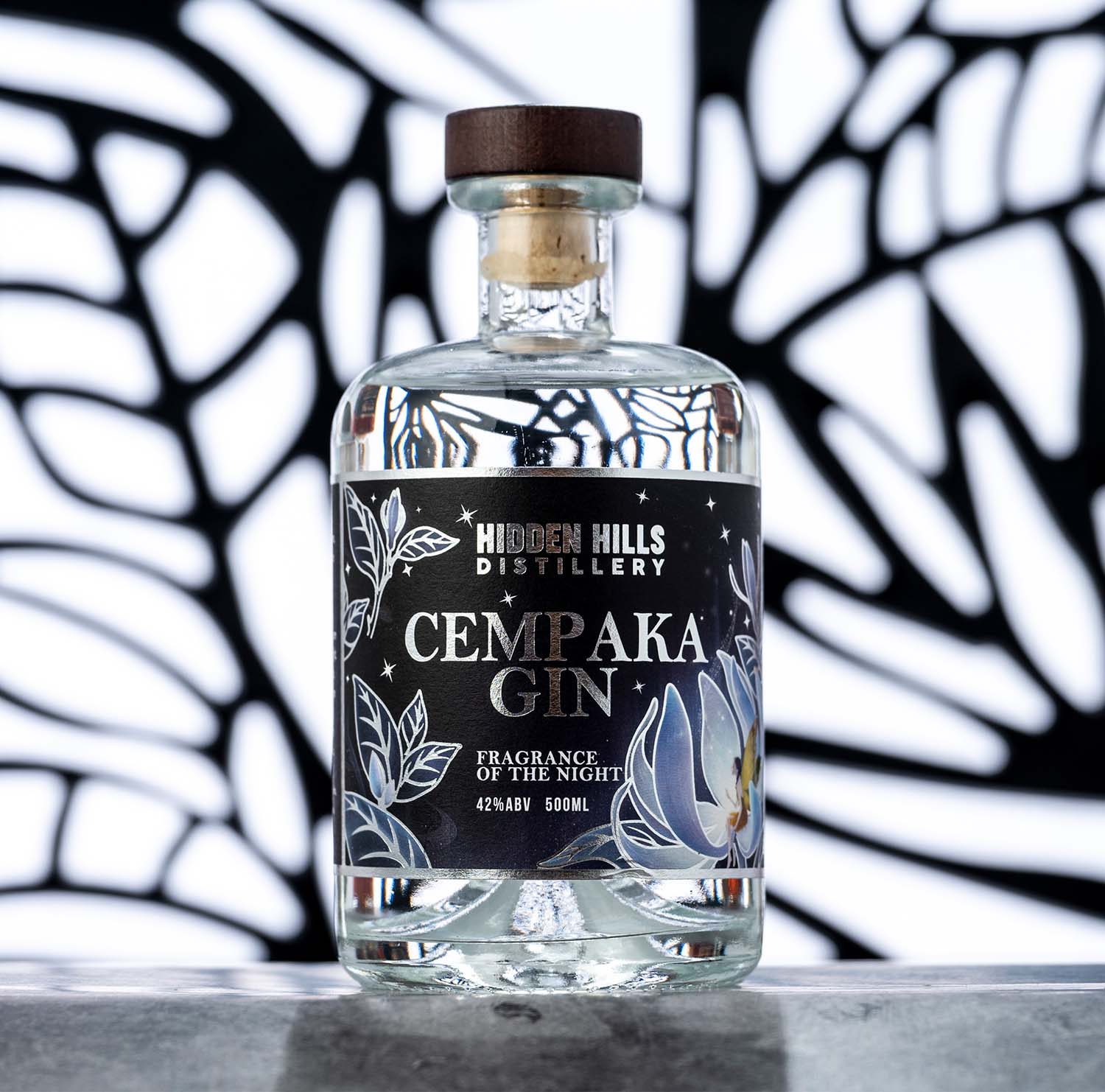 Hidden hills Cempaka Gin (500ml)