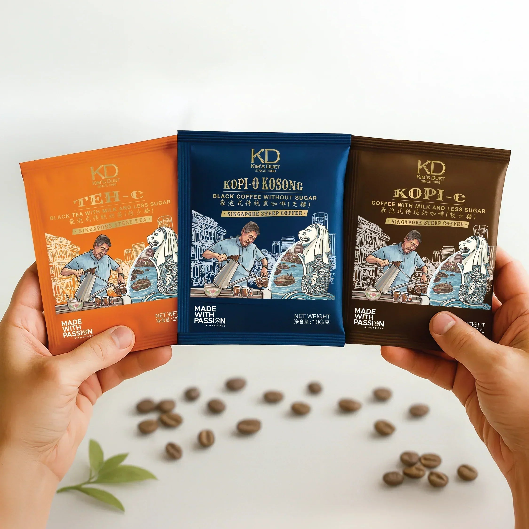 Singapore Kopi & Teh Variety Box