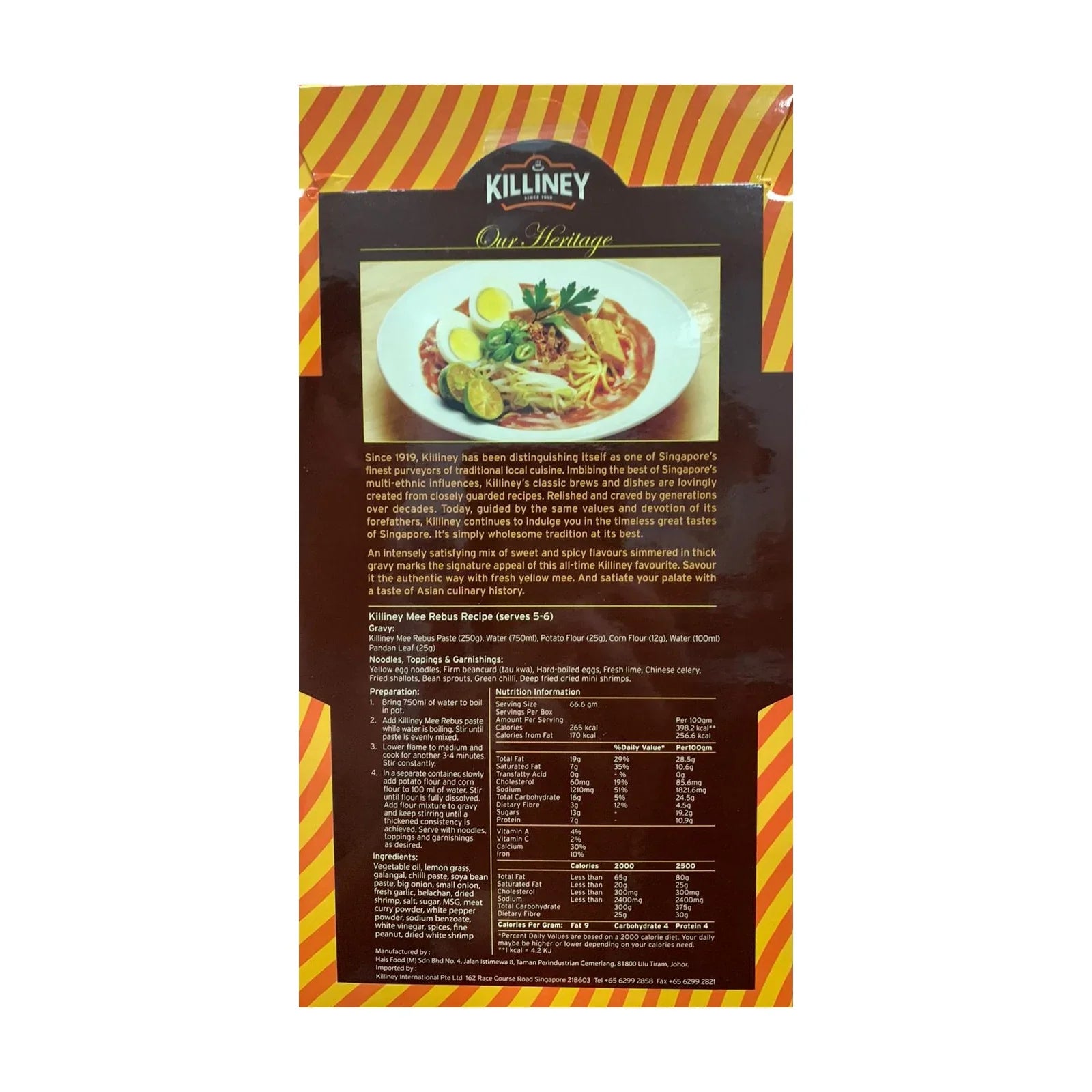 Killiney Mee Rebus Paste