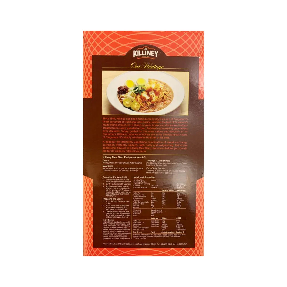 Killiney Mee Siam Paste