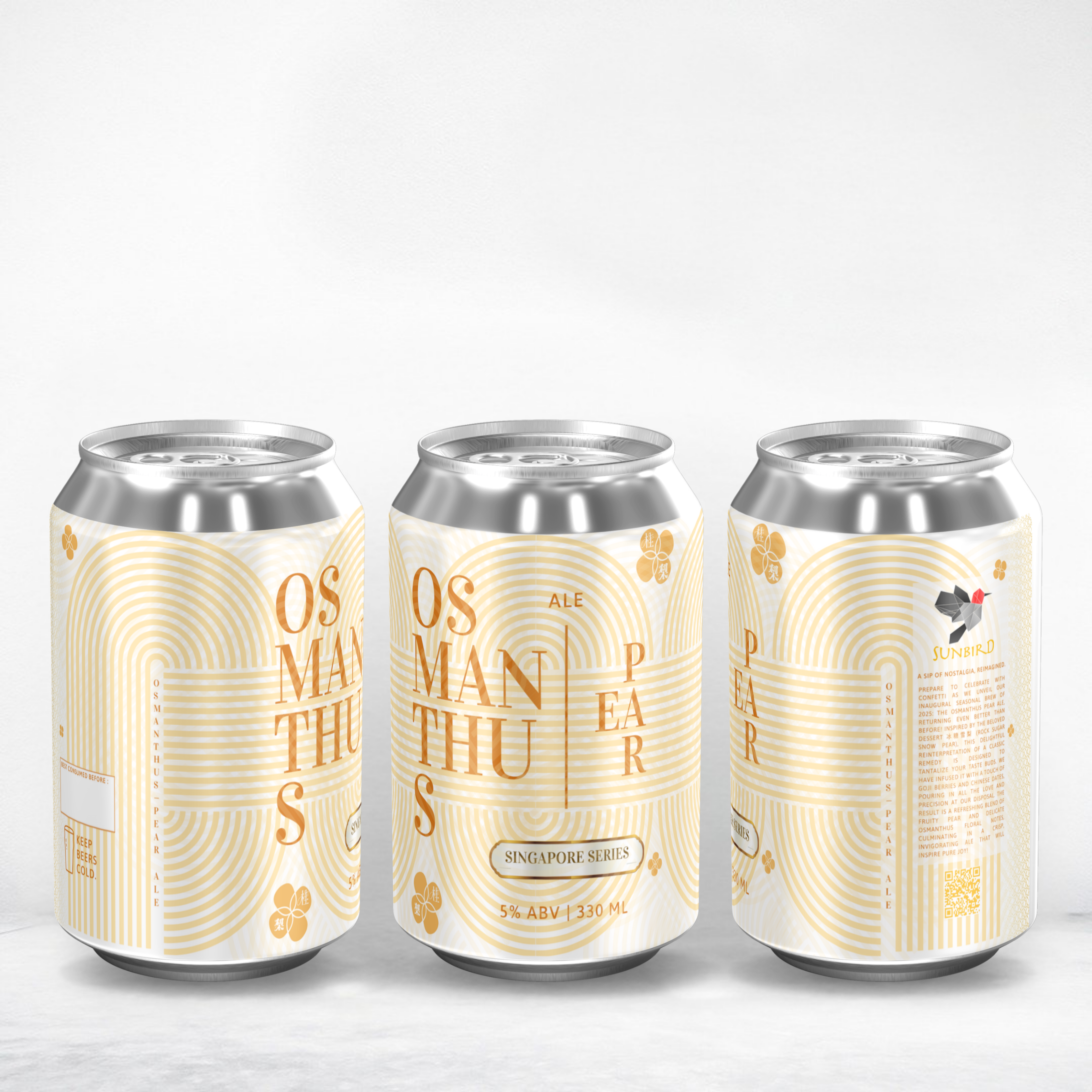 Osmanthus Pear Ale - Sunbird Singapore Series