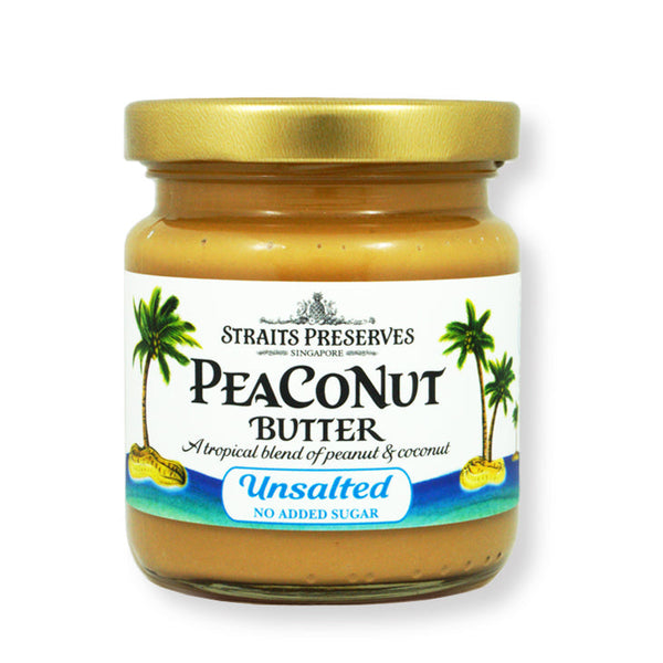 Peaconut Butter – Unsalted (No Added Sugar)
