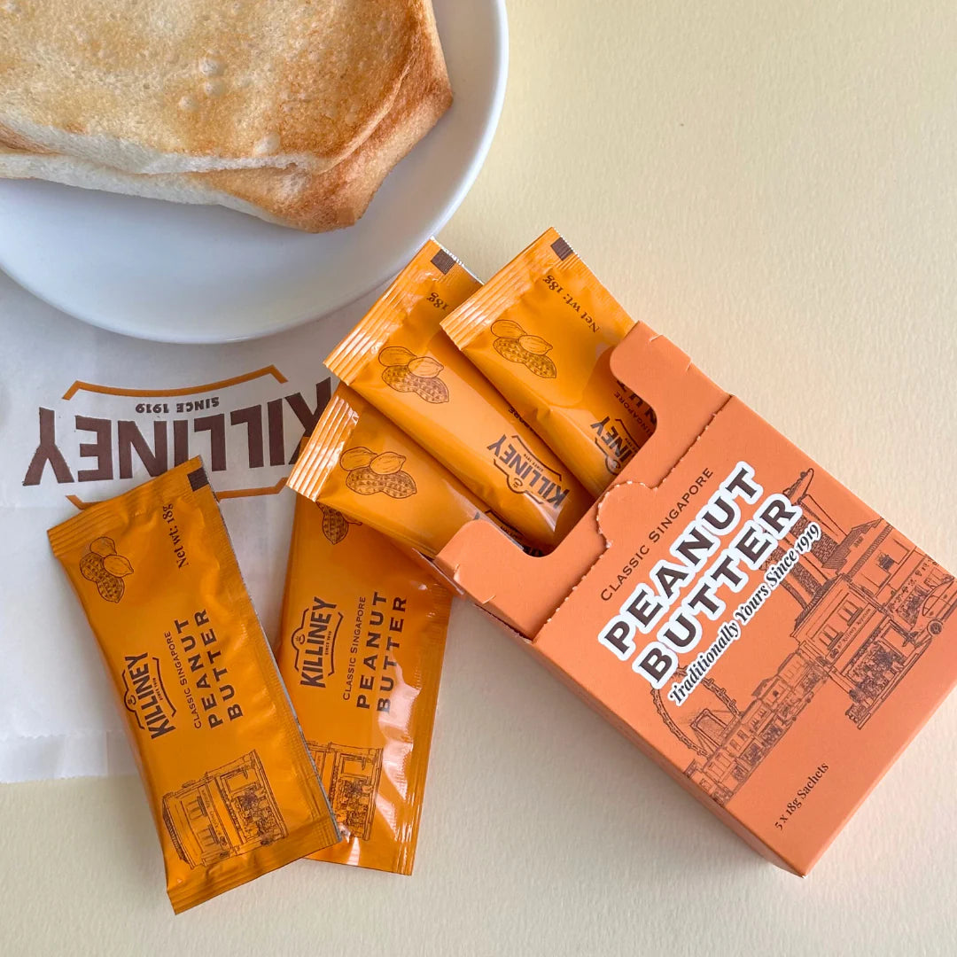 Killiney Classic Singapore Peanut Butter Sachet Box 90g