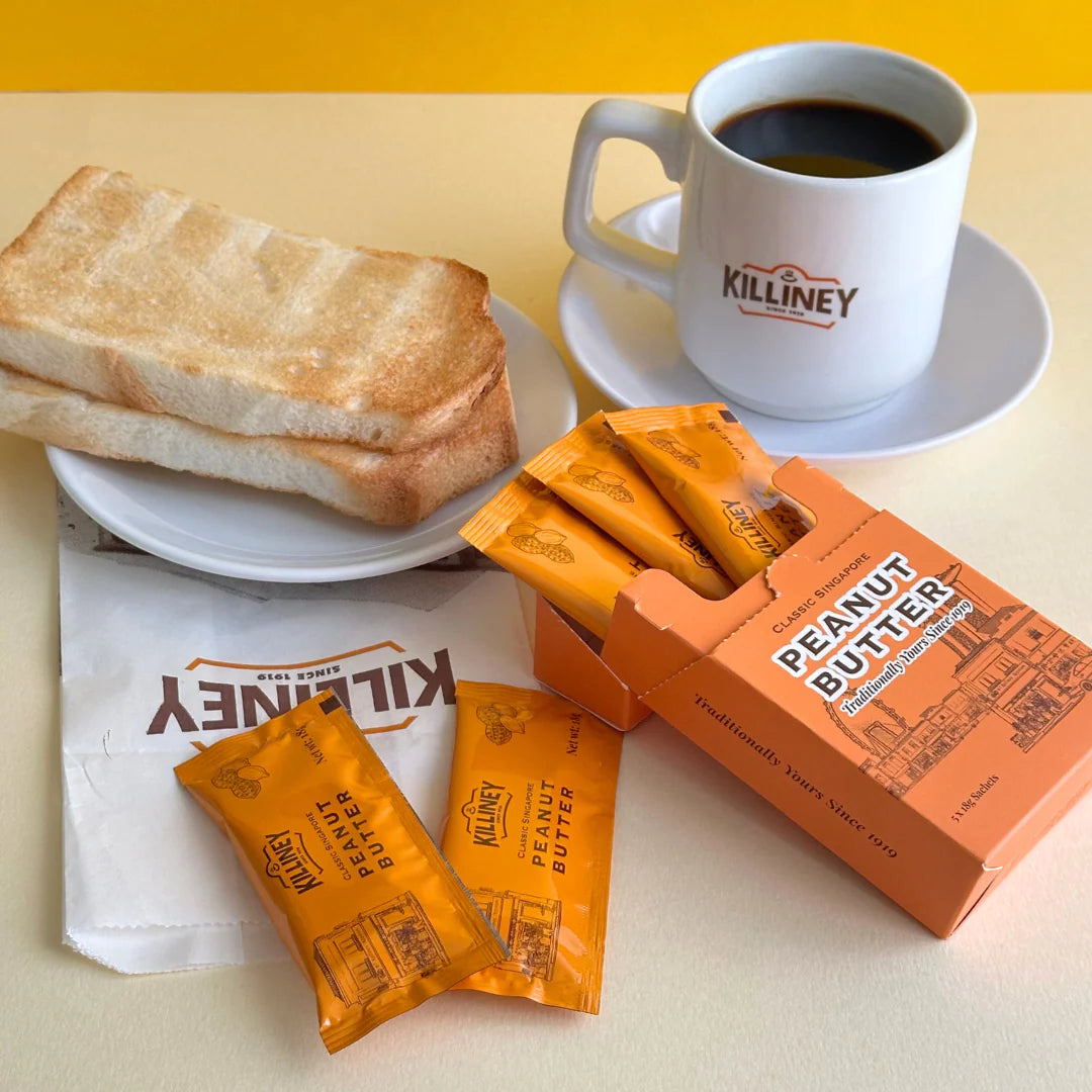 Killiney Classic Singapore Peanut Butter Sachet Box 90g
