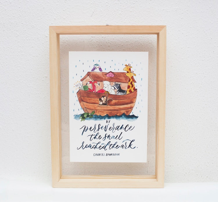 Perseverance and the Snail | Poster