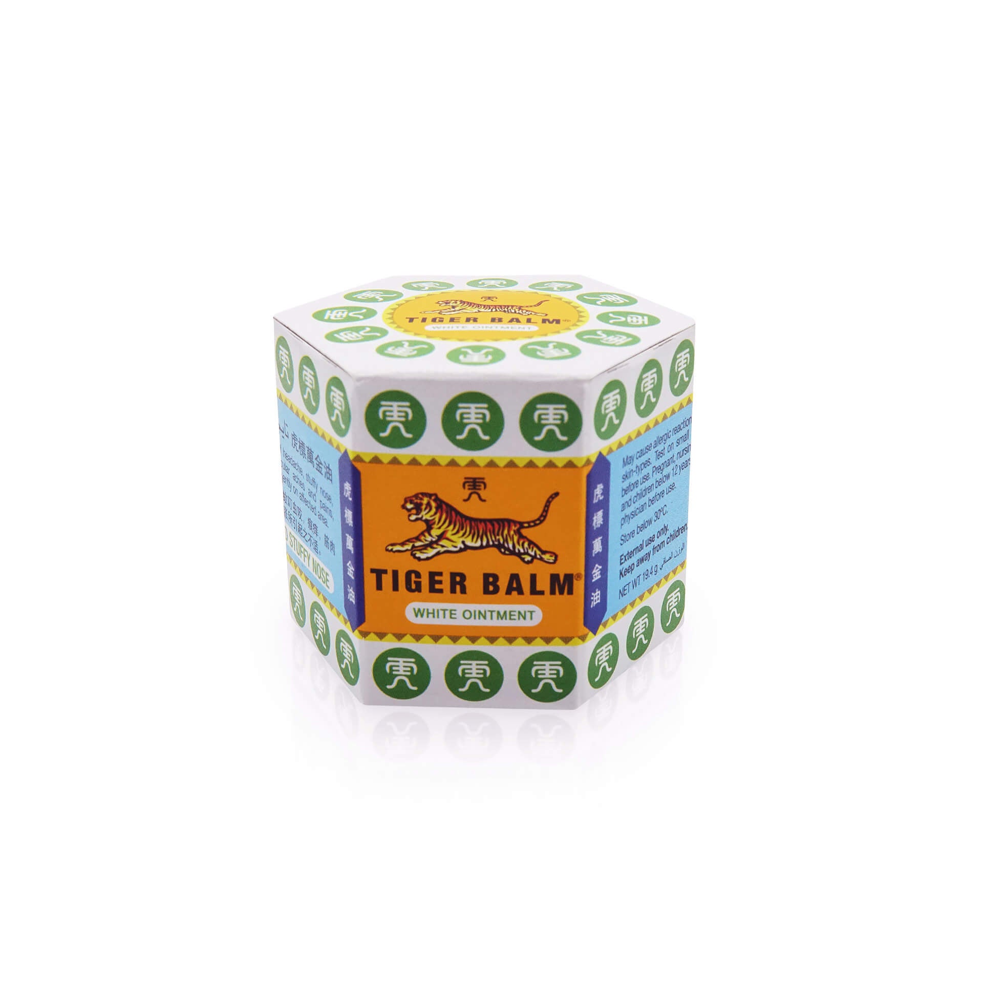 TIGER BALM WHITE 19.4G X 6 (Lagardere)