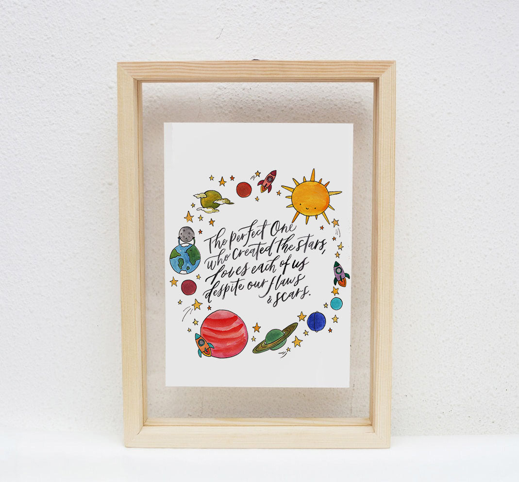 The Perfect One Loves Us | Poster