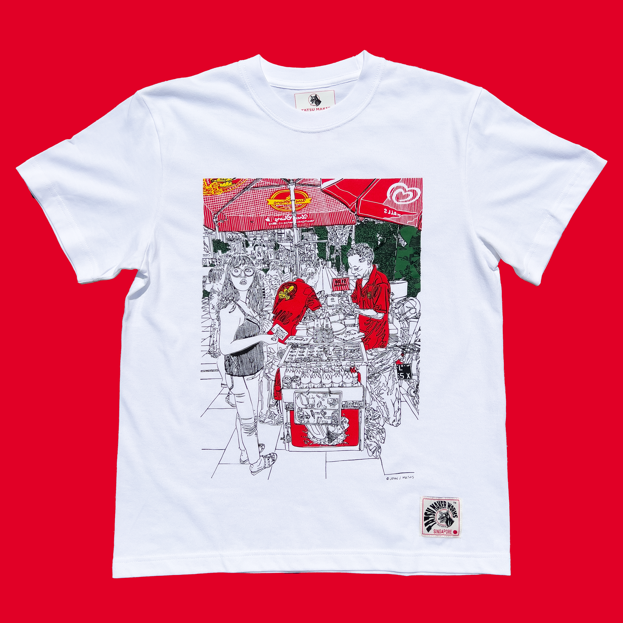 Uncle Chieng Traditional & Wafer Ice-Crème t-shirt