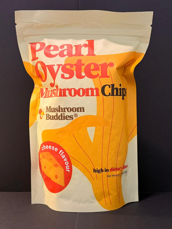 Mushroom Chips with Cheese Flavour (50g)