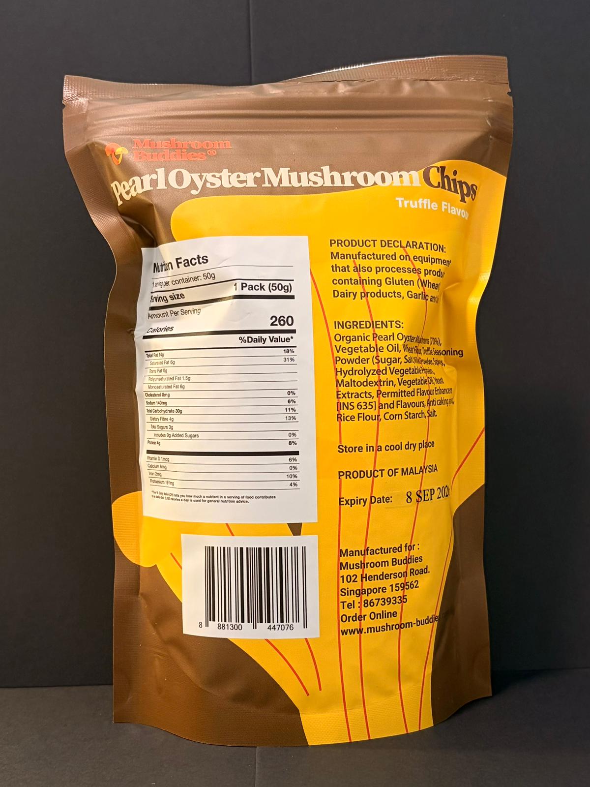 Mushroom Chips with Truffle Flavour (50g)
