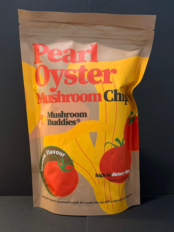 Mushroom Chips with Tomato Flavour (50g)